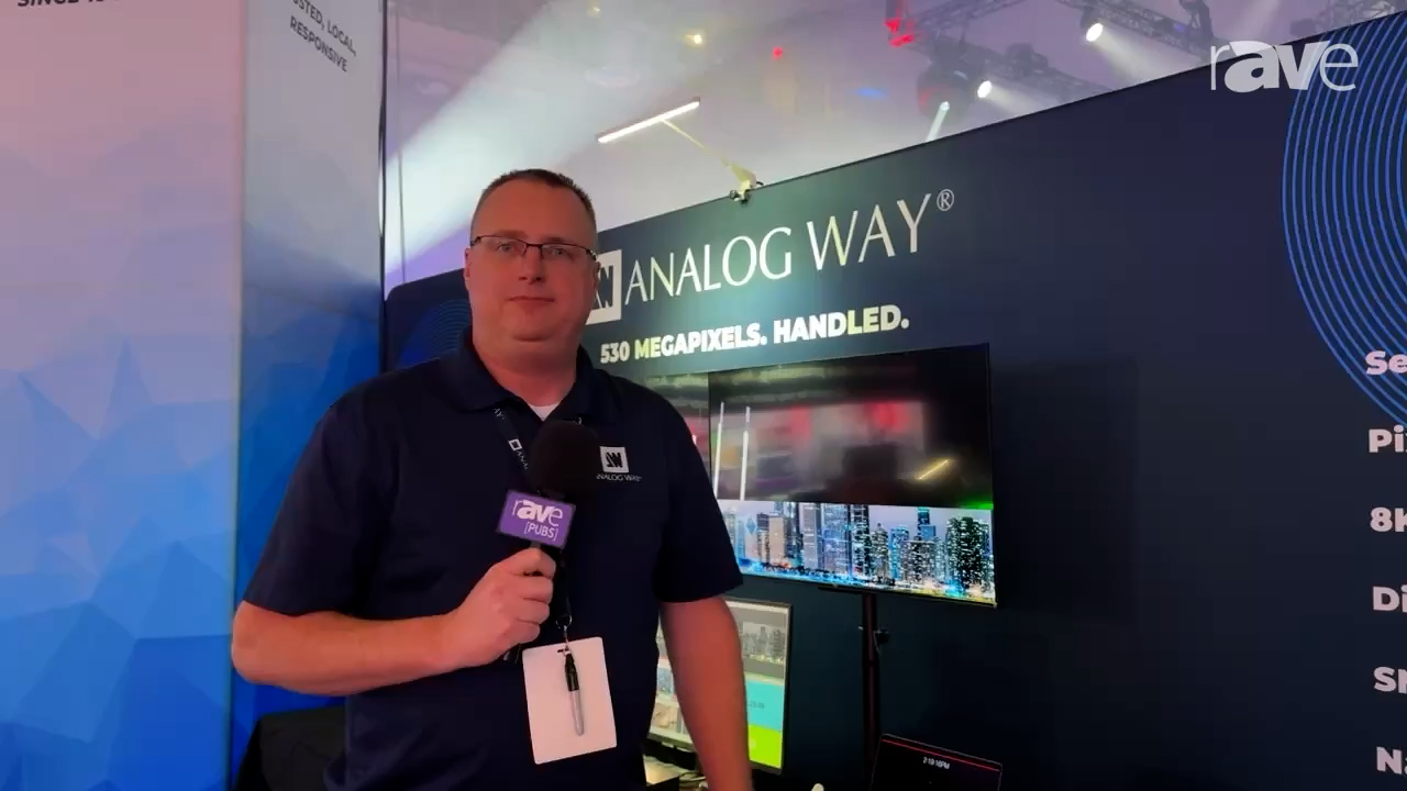 LDI 2025 Analog Way Adds Ultra Powerful Aquilon RS6 Processor With 2110, DisplayPort 1.4 Support 1