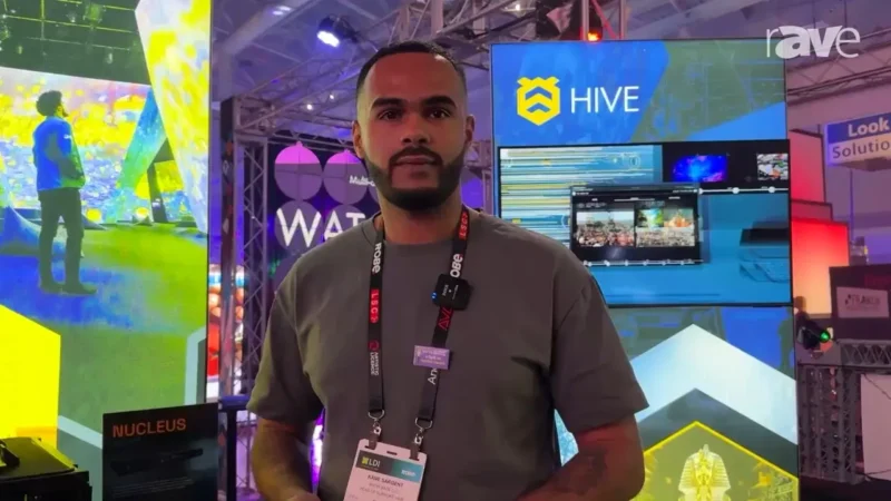LDI 2025: HIVE Explains Beeblade Nexus SDM Media Server With Rack-Mount Option at Show Sage Booth