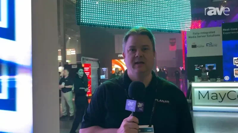 LDI 2025: Planar Discusses Large Pixel Pitch Outdoor Mesh LED Features and Use Cases