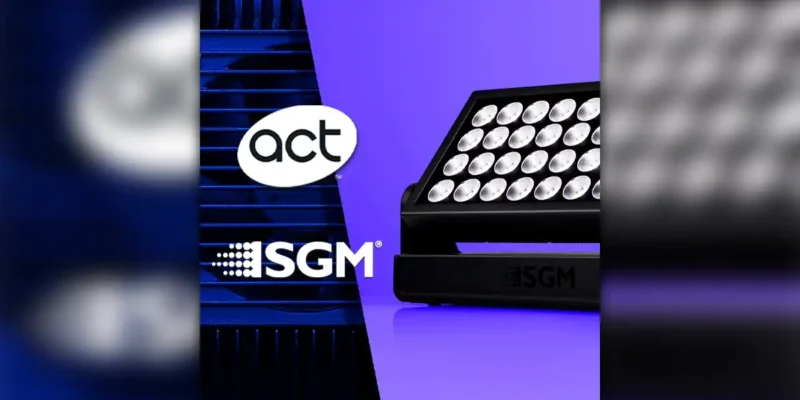 SGM Lighting Names ACT Entertainment Exclusive US and Canadian Distributor for PALCO Wash Lights