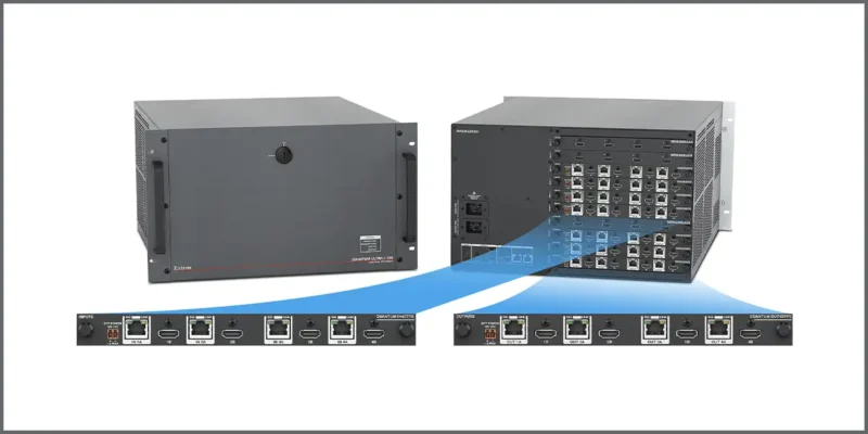 Extron Ships Quantum Ultra II Video Wall Systems With New DTP3 Cards