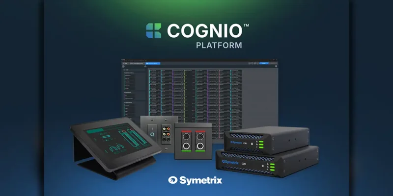 Symetrix Unveils Cognio Audio, Video and Control Platform Ahead of ISE 2026