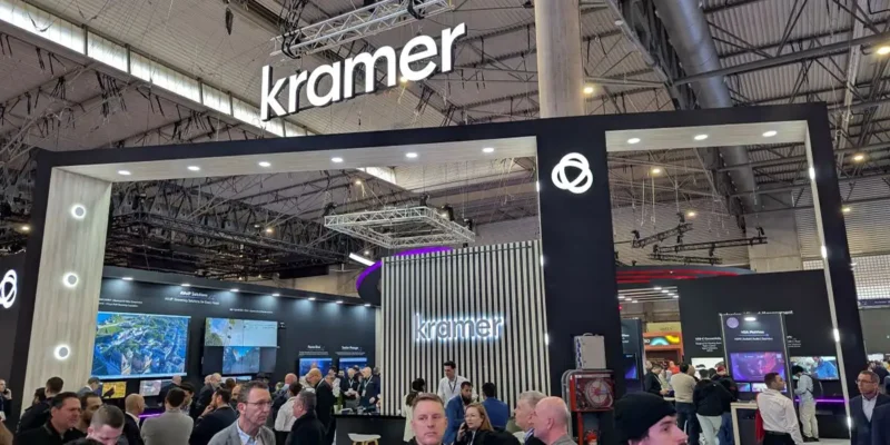 Kramer Expands Beyond AV-over-IP With Audio, AI and Collaboration at ISE