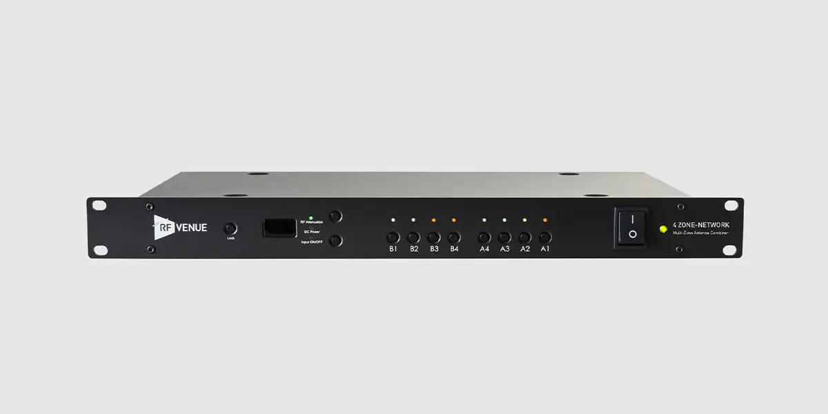 rf venue 4 zone network rf venue 4 zone network