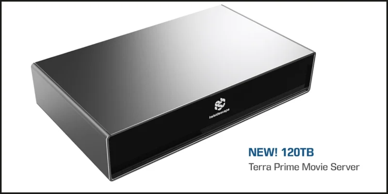 Kaleidescape Launches New Kaleidescape Terra Prime 120TB High-Capacity Movie Server