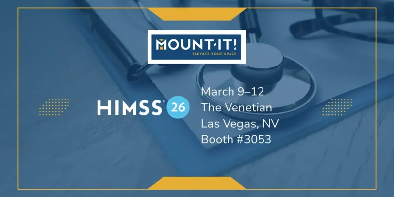 Mount-It! to Preview New Battery-Powered Medical Cart at HIMSS26