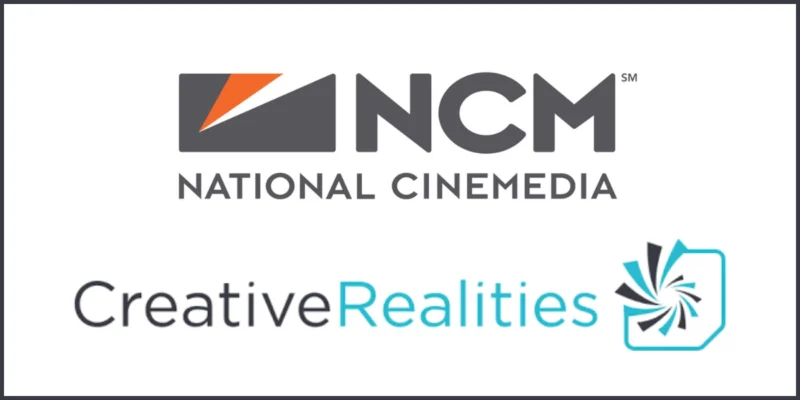 National CineMedia and Creative Realities Inc. Launch Initiative to Install Digital Signage in 285 AMC Theater Lobbies
