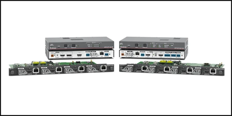 Extron Now Shipping XTP II 8K Fiber Series