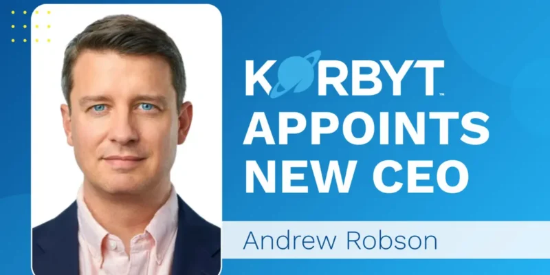 Korbyt Appoints Andrew Robson as Chief Executive Officer