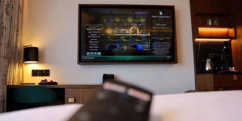 The Chancery Hotel Dublin Adopts PPDS MediaSuite TVs for Elevated Guest Experience
