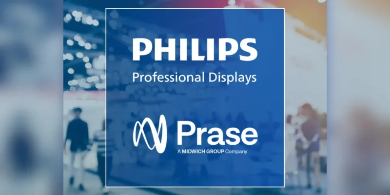 PPDS Partners With Prase to Distribute Philips Professional Displays Across Italy