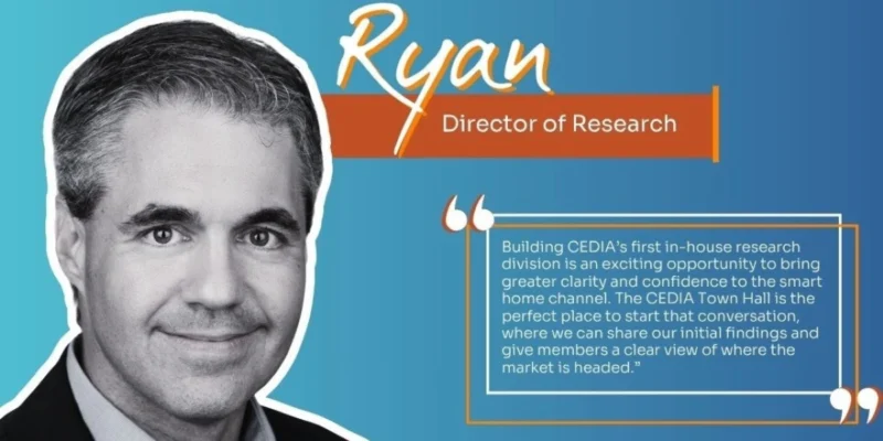 CEDIA to Debut In-House Research Division at CEDIA Town Hall