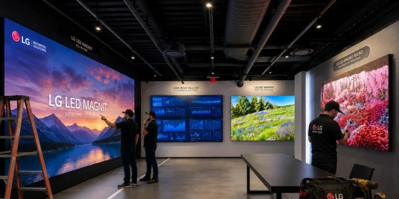 LG Electronics Launches Installation Service for Direct View LED Portfolio