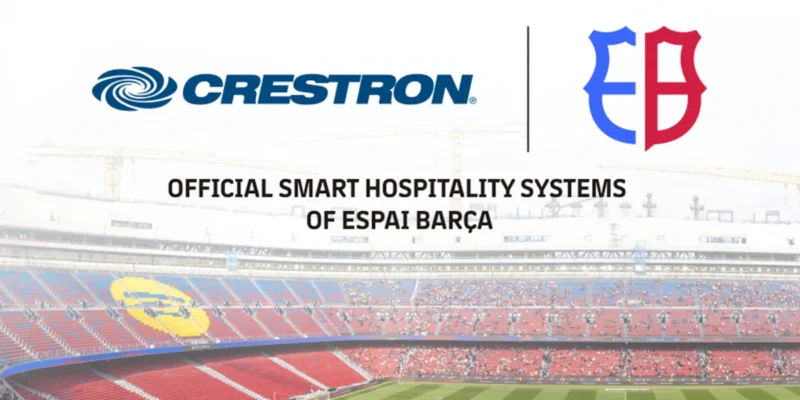 Crestron Powers Spotify Camp Nou as the Official Smart Hospitality Systems of Espai Barça
