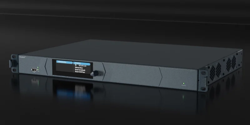 Clear-Com Introduces Avalon 1RU IP Intercom Communication Platform