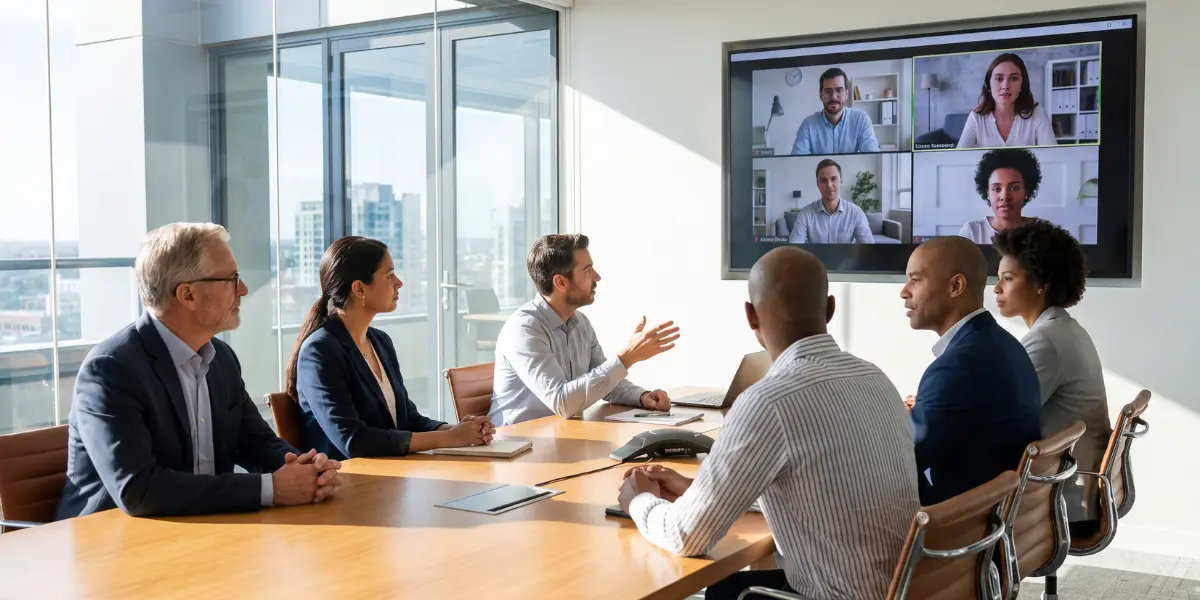 Hybrid Meeting Room