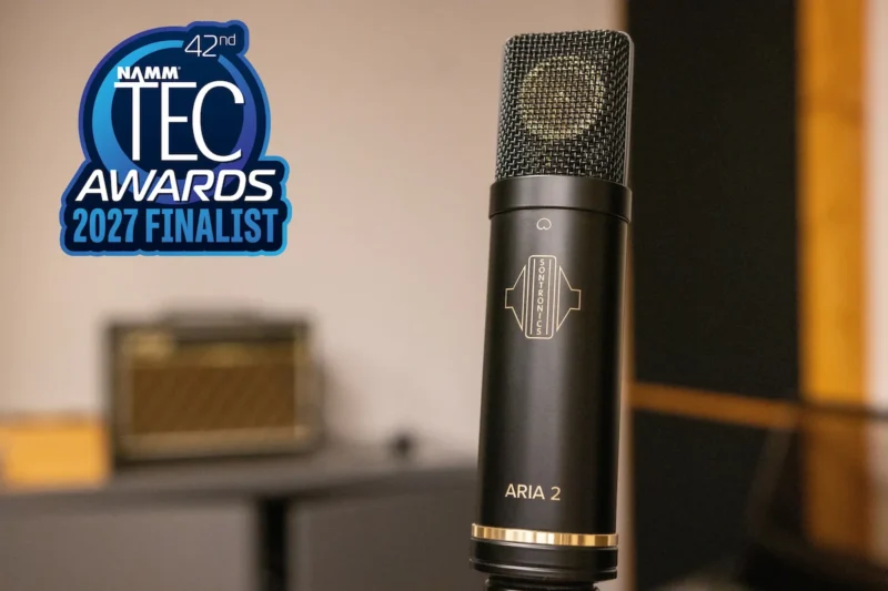 Sontronics Named Finalist in Two Categories at the 2027 NAMM TEC Awards