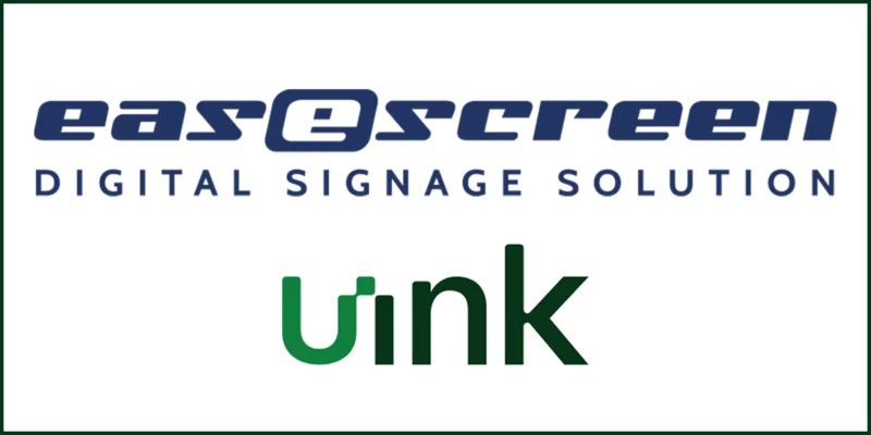 easescreen and uink Partner for ePaper Integration into Digital Signage